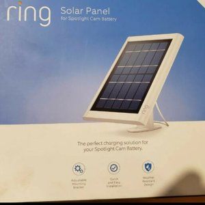 Ring solar panel